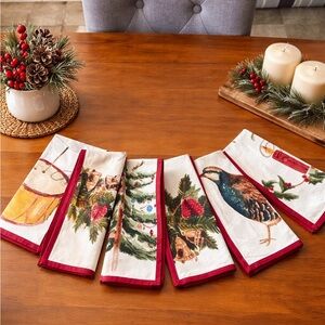 Williams Sonoma Holiday napkins